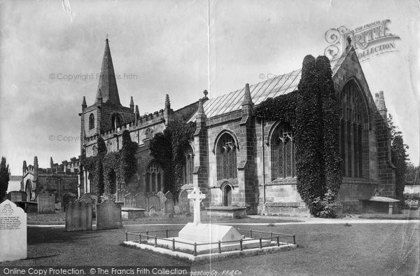 Photo of Burneston, St Lambert's Church 1900