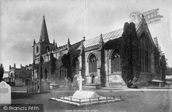 St Lambert's Church 1900, Burneston