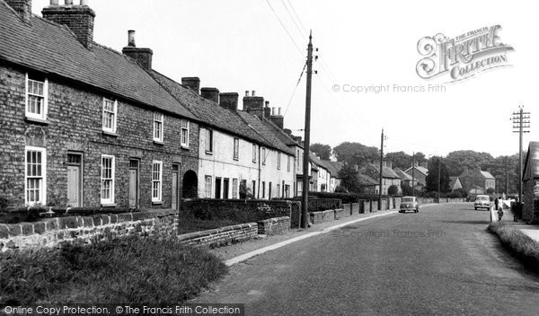 Photo of Burneston, The Village c.1960
