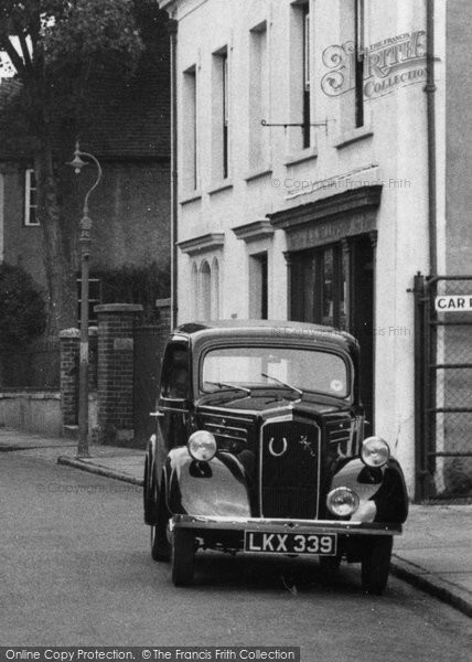 Photo of Burnham, Ford Anglia Car c.1955