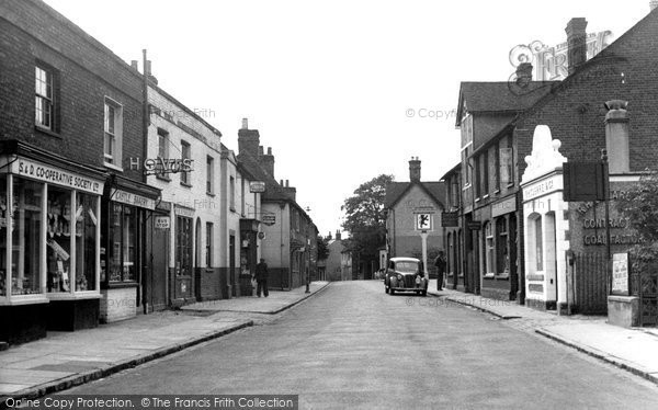 Photo of Burnham, High Street c1955