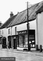 G. W. Roy Ltd Shop c.1955, Burnham Market