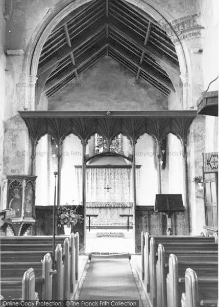 Photo of Burnham Norton, St Margaret's Church, Interior c.1955