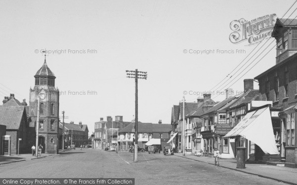 Photo of Burnham On Crouch, High Street c.1955