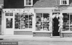 Burnham-on-Crouch, High Street Gift Shops c.1965, Burnham-on-Crouch