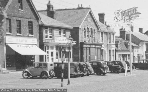 Photo of Burnham On Crouch, High Street Shops c.1950