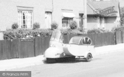 Burnham-on-Crouch, Motorscooter And Sidecar c.1960, Burnham-on-Crouch