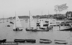 Burnham-on-Crouch, Sailing Dinghies c.1960, Burnham-on-Crouch