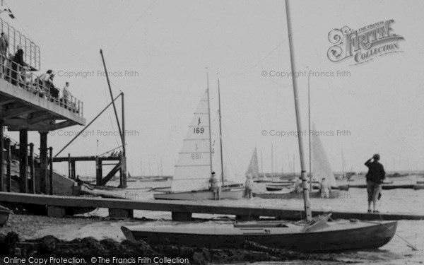 Photo of Burnham On Crouch, Sailing Dinghies c.1960