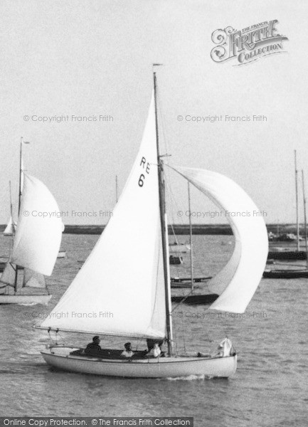 Photo of Burnham On Crouch, Sailing The River c.1965