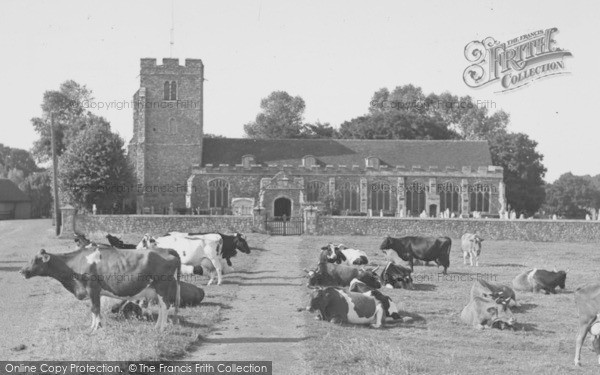 Photo of Burnham On Crouch, St Mary's Church c.1955