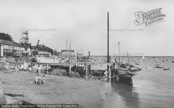 Photo of Burnham On Crouch, The Quay c.1955