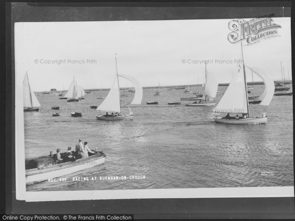 Photo of Burnham On Crouch, Yacht Racing c.1960