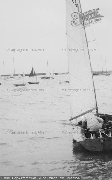 Photo of Burnham On Crouch, Yachting c.1960