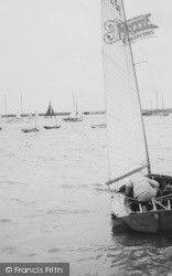 Burnham-on-Crouch, Yachting c.1960, Burnham-on-Crouch