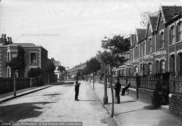 Photo of Burnham On Sea, Alfred Street 1892