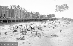 Beach And Promenade c.1955, Burnham-on-Sea