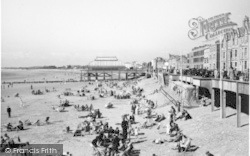 Central Beach c.1939, Burnham-on-Sea
