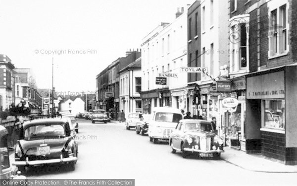 Photo of Burnham On Sea, College Street c.1960