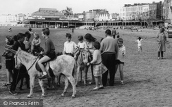 Donkey Rides c.1960, Burnham-on-Sea