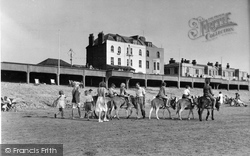 Donkeys And Sands c.1950, Burnham-on-Sea
