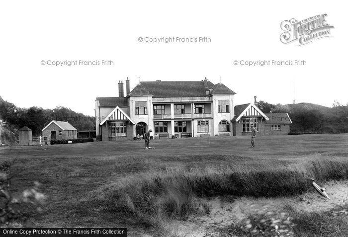 Photo of Burnham On Sea, Golf Club House 1913