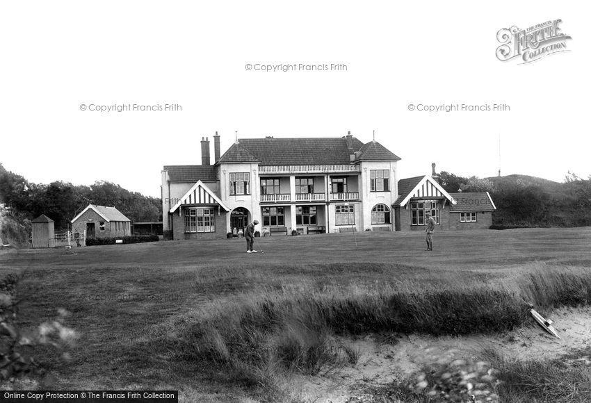 Burnham-on-Sea, Golf Club House 1913