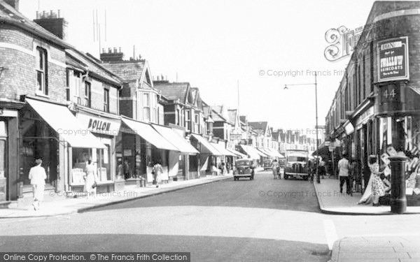 Photo of Burnham On Sea, High Street c.1955