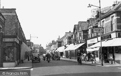 High Street c.1955, Burnham-on-Sea