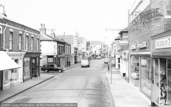 Photo of Burnham On Sea, High Street c.1965