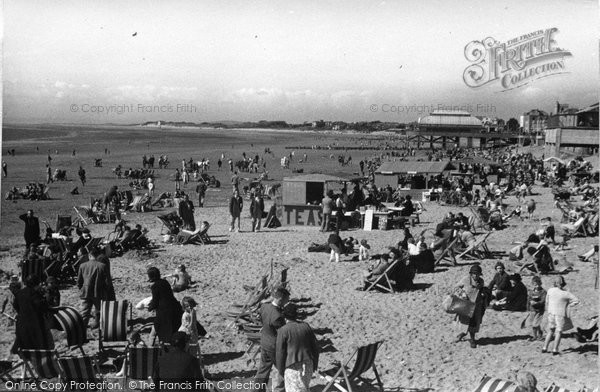 Photo of Burnham On Sea, Holiday Time On The Sands 1939