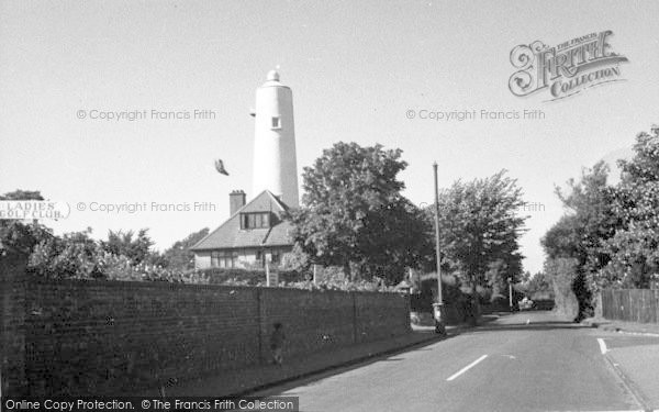 Photo of Burnham On Sea, Old Lighthouse c.1939