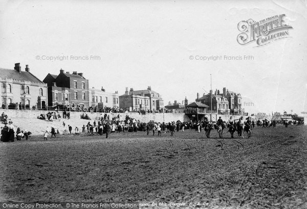 Photo of Burnham On Sea, On The Sands 1903