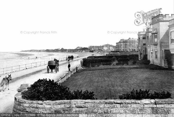 Photo of Burnham On Sea, Promenade 1907