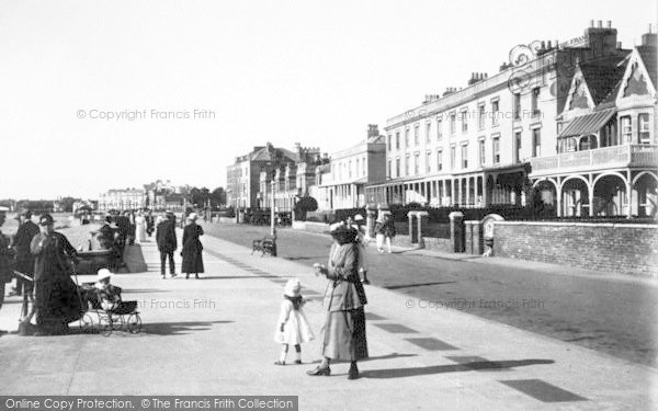 Photo of Burnham On Sea, Promenade 1918
