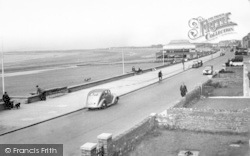 Promenade And Sands c.1950, Burnham-on-Sea