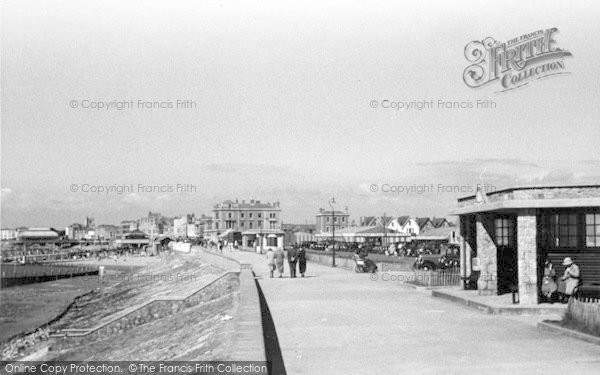 Photo of Burnham On Sea, Promenade, South End c.1939