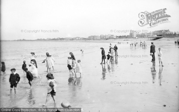 Photo of Burnham On Sea, Sands 'reflections' 1907