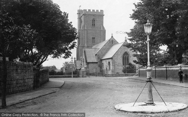 Photo of Burnham On Sea, St Andrew's Church 1890