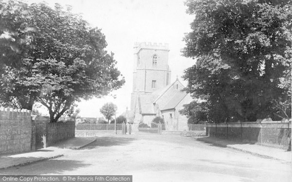 Photo of Burnham On Sea, St Andrew's Church 1896