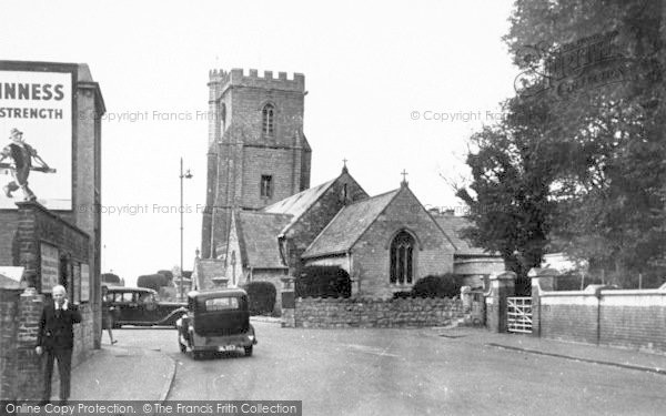 Photo of Burnham On Sea, St Andrew's Church c.1950