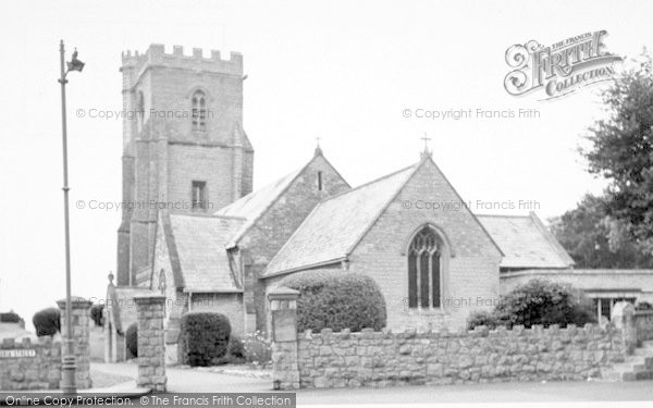 Photo of Burnham On Sea, St Andrew's Church c.1955