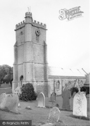 St Andrew's Church c.1960, Burnham-on-Sea