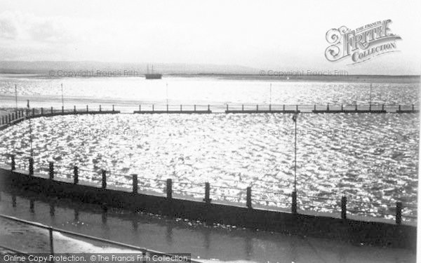 Photo of Burnham On Sea, Sun Flecked Ripples c.1939