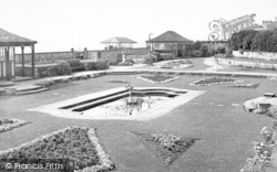 Sunken Gardens, Marine Cove c.1955, Burnham-on-Sea
