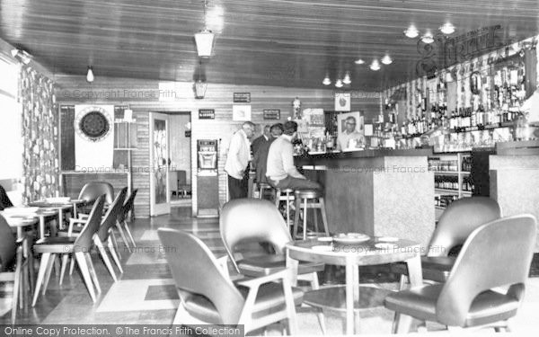 Photo of Burnham On Sea, The Bar, Lakeside Holiday Park c.1965
