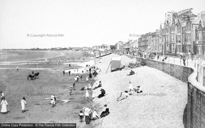 Photo of Burnham On Sea, The Beach 1907