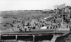 The Beach c.1950, Burnham-on-Sea