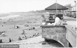 The Beach c.1955, Burnham-on-Sea