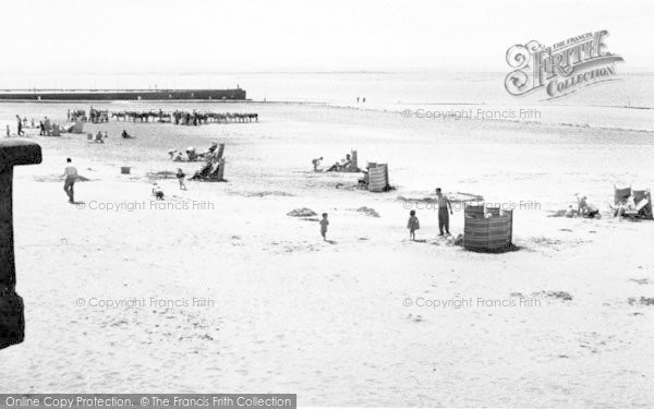 Photo of Burnham On Sea, The Beach c.1960